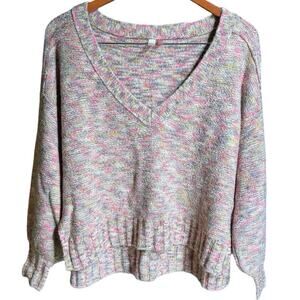 Pilcro Multicolor Knit Sweater